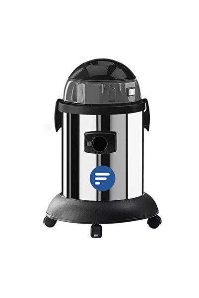 Bieffe Aspirator profesional umed-uscat 1500W, Rezervor 23L Inox