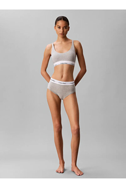 Calvin Klein HIGH WAIST HIPSTER, P7A Gri Kadın Külot