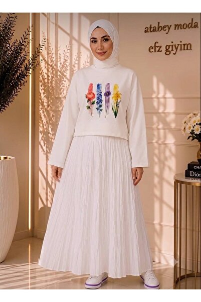 ATABEY MODA EFZ GİYİM FLORAL BLOUSE