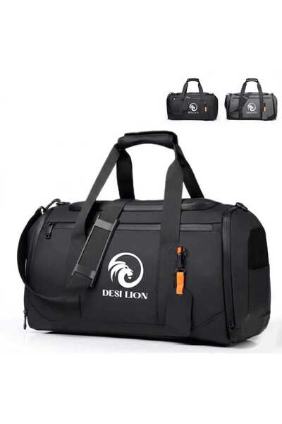 DESI LION Waterproof Multi-Purpose Duffel Bag – Large Capacity Travel & Gym Gear