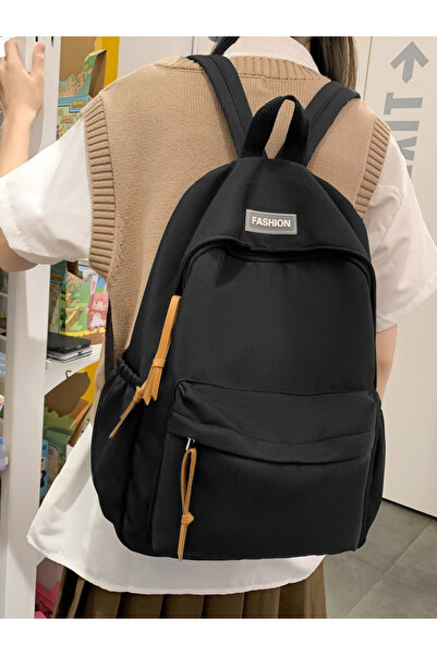 Take Two By Styli Plain Large Backpack