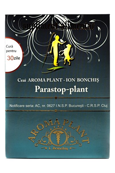 Aroma Plant ParaStop Φυτικό Τσάι  "για εντερικά παράσιτα " θεραπεία 30 ημερών...
