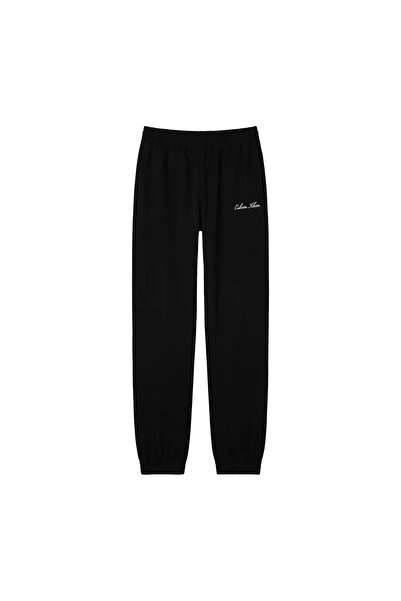 Calvin Klein HEAVY JERSEY JOGGER-, UB1 Siyah Kadın Eşofman Altı
