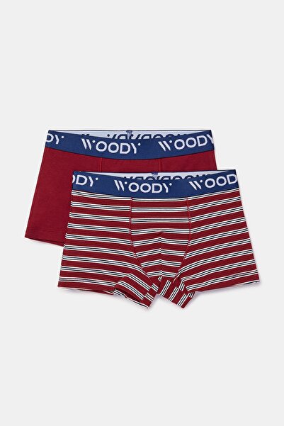 Woody Türkiye 10-16 سنة، طقم من قطعتين للأولاد من نوع بوكسر