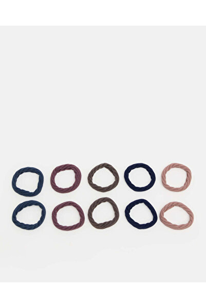 REDTAG Women Assorted 10-Piece Hair Elastic Set