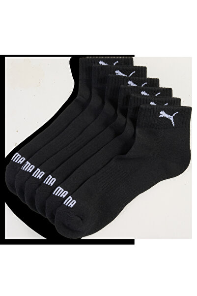 Puma UNISEX CUSHIONED QUARTE Siyah Unisex Çorap