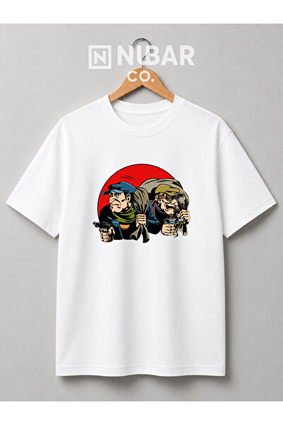 NUBAR CO. Tricou Alan Ford Vintage Comic unisex din bumbac premium cu design ...