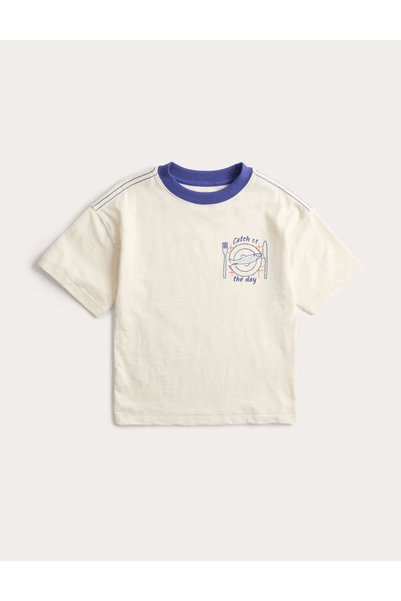Marks & Spencer Desenli Çocuk T-shirt