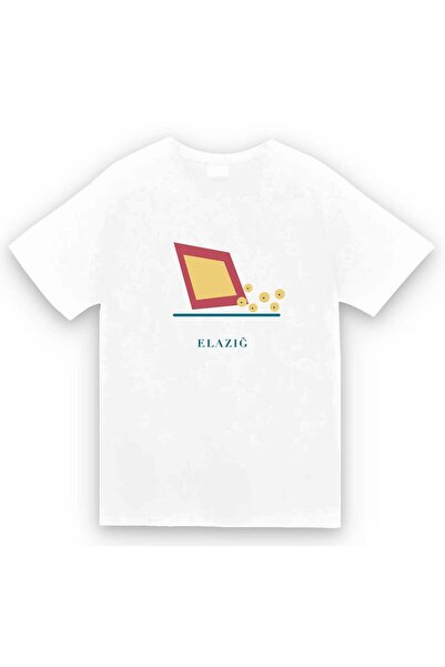 fame-stoned Elazığ Ağın Leblebisi Printed Unisex 100% Cotton T-Shirt