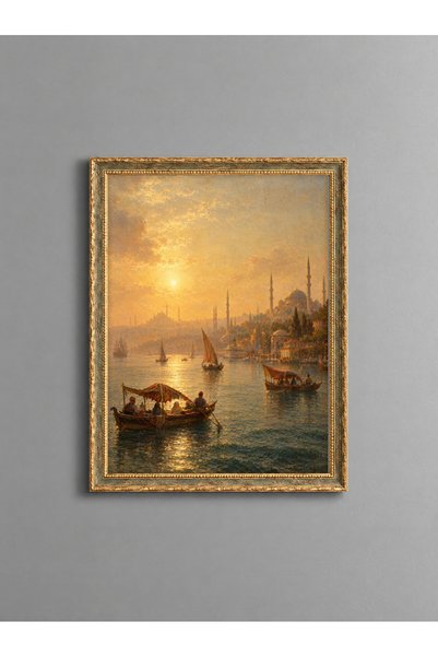 ZURİ DESİGN Payitaht Istanbul – Ο Βόσπορος – Πίνακας της Κωνσταντινούπολης σε...
