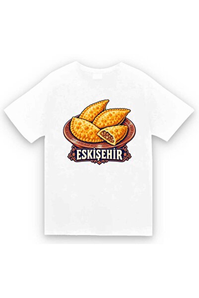 fame-stoned Eskişehir Çibörek Printed Unisex 100% Cotton T-Shirt