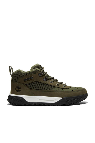 Timberland Greenstride Motion 6 Mid Lace up Kids Green Boots