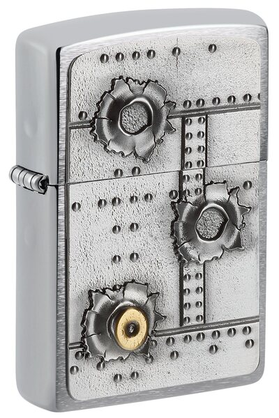Zippo 200 Bullet Holes 3D