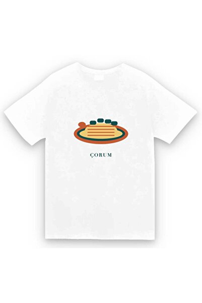 fame-stoned Çorum İskilip Printed Unisex 100% Cotton T-Shirt