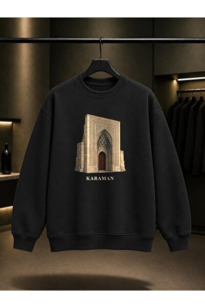 fame-stoned Karaman Hatuniye Taçkapı Printed Unisex 100% Cotton Sweatshirt