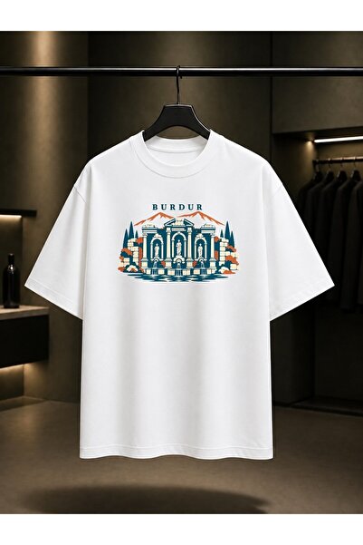 fame-stoned Burdur Sagalassos Printed Unisex 100% Cotton T-Shirt