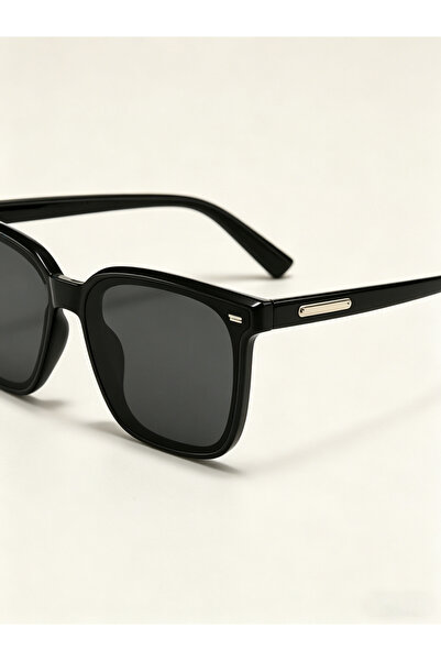 Take Two By Styli Black Square Sunglasses