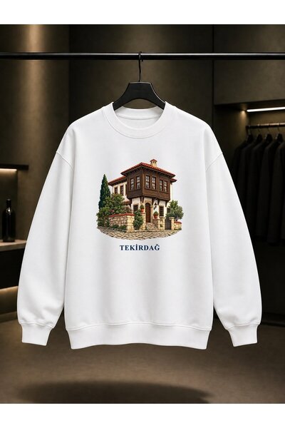 fame-stoned Tekirdağ Rakoczi House Printed Unisex 100% Cotton Sweatshirt