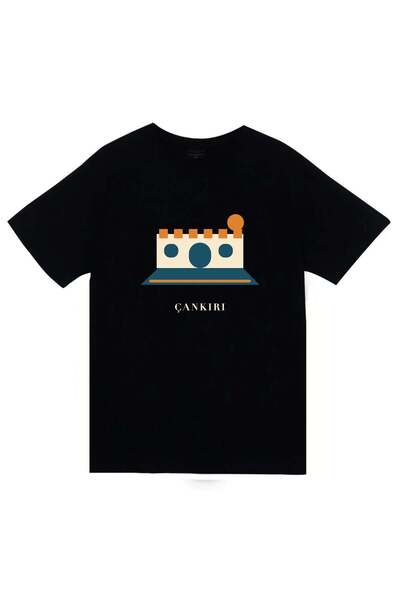fame-stoned Çankırı Castle Printed Unisex 100% Cotton T-Shirt