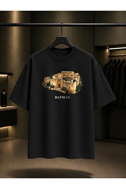 fame-stoned Batman Purple Kiryakus Printed Unisex 100% Cotton T-Shirt
