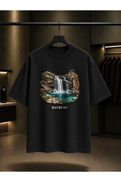 fame-stoned Bayburt Sırakayalar Printed Unisex 100% Cotton T-Shirt