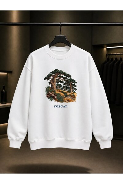 fame-stoned Φούτερ με στάμπα του Εθνικού Πάρκου Yozgat Çamlık, Unisex, 100% β...