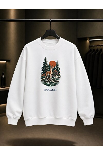 fame-stoned Kocaeli Ormanya Printed Unisex 100% Cotton Sweatshirt