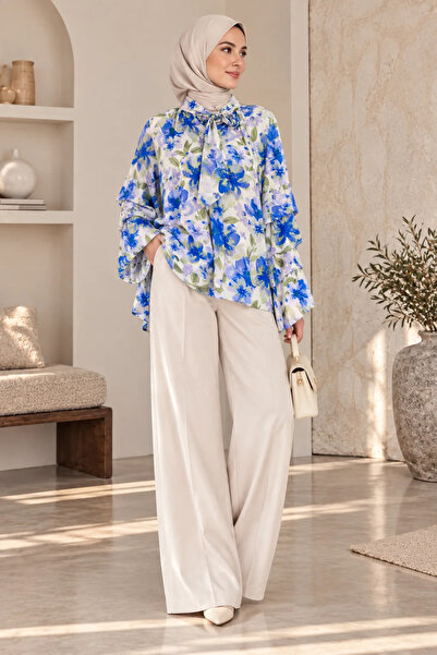 nazzain Floral Pattern Tunic