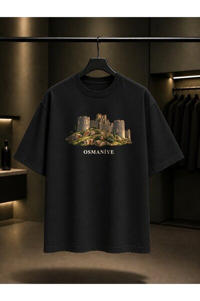 fame-stoned Osmaniye Toprakkale Printed Unisex 100% Cotton T-Shirt