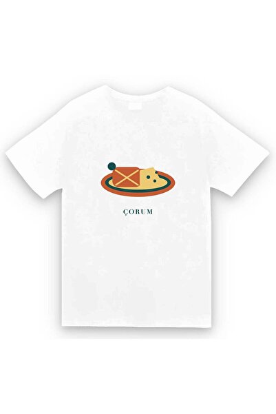 fame-stoned Çorum Kargı Tulum Cheese Printed Unisex 100% Cotton T-Shirt