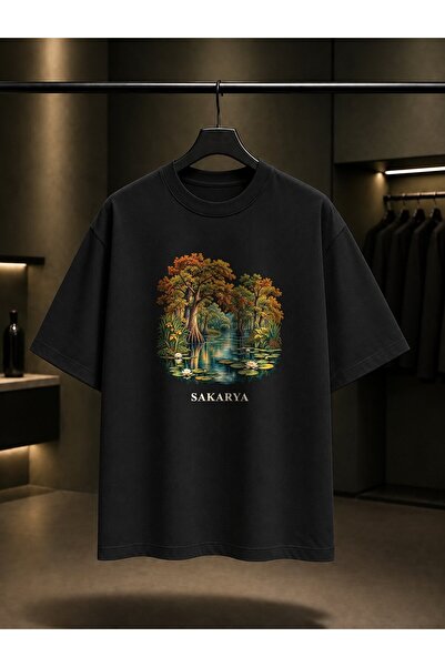 fame-stoned Sakarya Acarlar Longozu Printed Unisex 100% Cotton T-Shirt