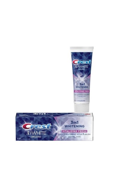 Crest معجون أسنان ثلاثي الأبعاد للتبييض الفاخر - منعش ومنشط