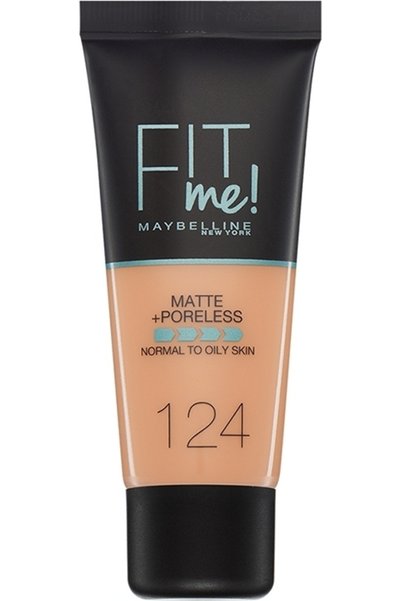 Maybelline New York ΜΕΪΜπελάιν Φιτ Μι Ματ και Χωρίς Πόρους Φον ντε Τεν 124 Απ...