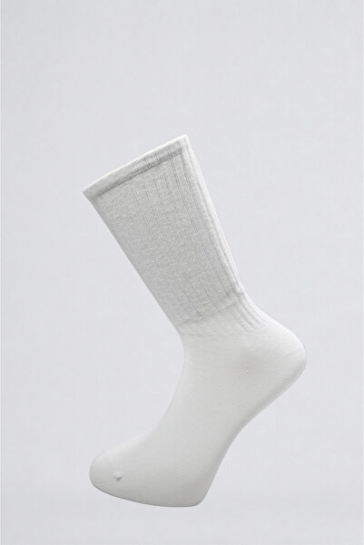 PRO Tennis Cotton Plain White Socks 12-Pack