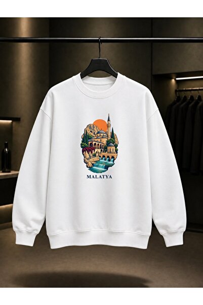 fame-stoned Malatya Somuncu Baba Printed Unisex 100% Cotton Sweatshirt