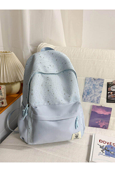 Take Two By Styli Blue Celestial Star Backpack
