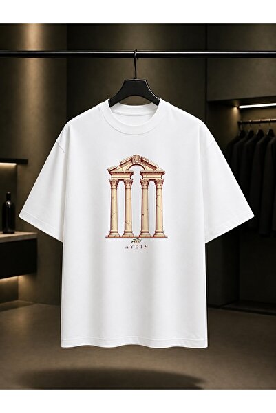 fame-stoned Aydın Afrodisias Printed Unisex 100% Cotton T-Shirt