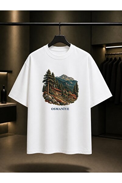 fame-stoned Osmaniye Zorkun Yaylası Printed Unisex 100% Cotton T-Shirt