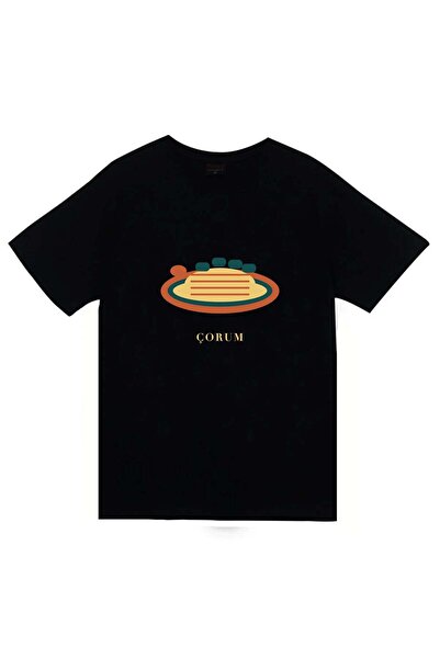 fame-stoned Çorum İskilip Printed Unisex 100% Cotton T-Shirt