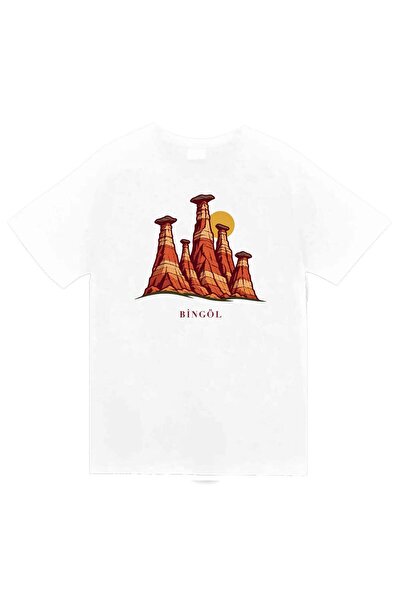 fame-stoned Bingöl Buban Peribacaları Printed Unisex 100% Cotton T-Shirt
