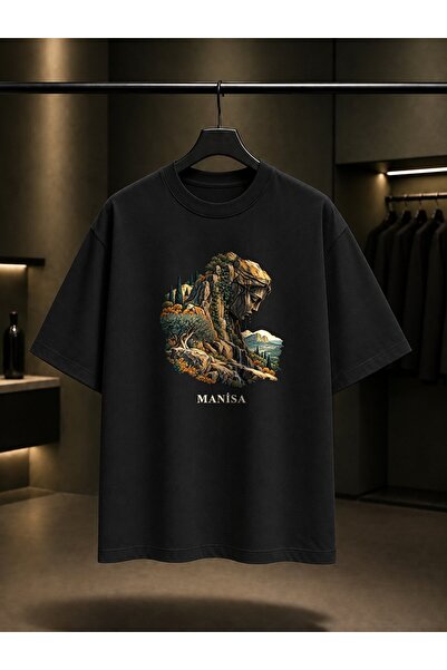 fame-stoned Manisa Niobe Printed Unisex 100% Cotton T-Shirt
