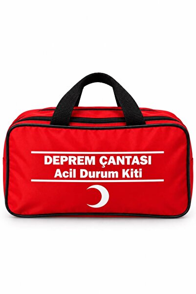 SerBugo 33 Parça Deprem Afet Çantası Acil Durum Kiti Ilk Yardım Çantası Seti