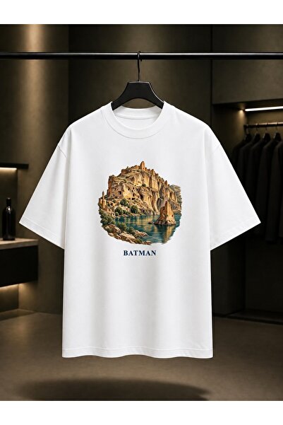 fame-stoned Batman Hasankeyf Printed Unisex 100% Cotton T-Shirt