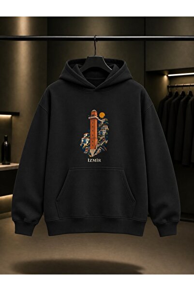 fame-stoned Φούτερ με κουκούλα Izmir Tarihli Elevator, με στάμπα, Unisex, 100...