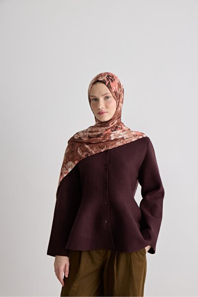 Modakaşmir Meadow Pattern Nua Viscose Shawl