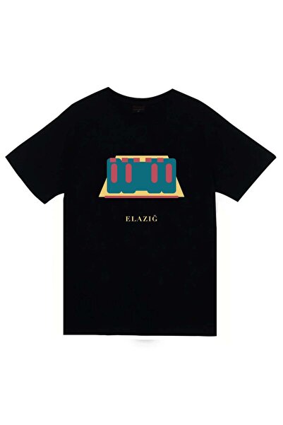fame-stoned Elazığ Harput Castle Printed Unisex 100% Cotton T-Shirt