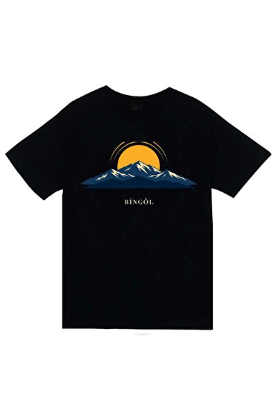 fame-stoned Μπλουζάκι Bingöl Karlıova Sunrise με στάμπα Unisex από 100% βαμβάκι