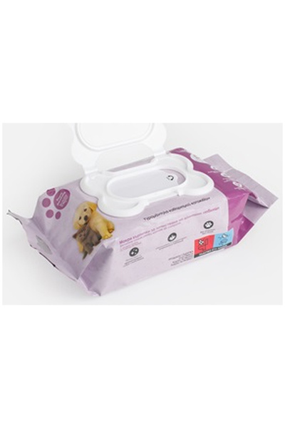 OEM Servetele Umede cu Aroma de Pudra pentru Animale de Companie - 50buc