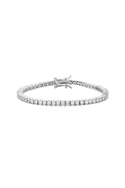 Ferlin Jewelry Su Yolu Bileklik Döküm Pırlanta İşçiliği 3 mm 20CM