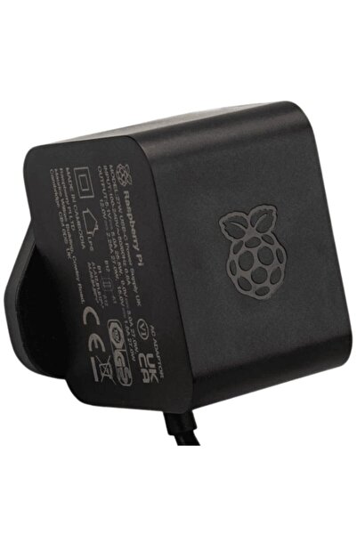 OEM Sursă de alimentare pentru Raspberry Pi 5, USB-C, 27W, 5.1V, 5A, Negru